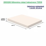 200X200 félkemény (alap) habszivacs T2536